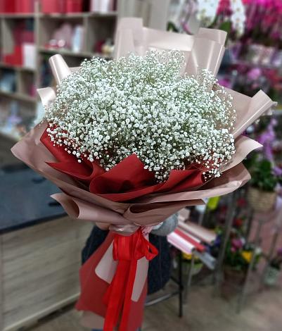 Букет цветов из: Гипсофила в Умёте
