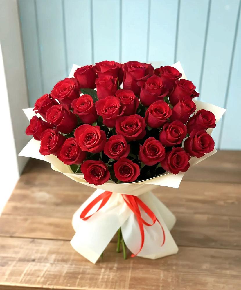 Букет 29 Красных роз в Умёте