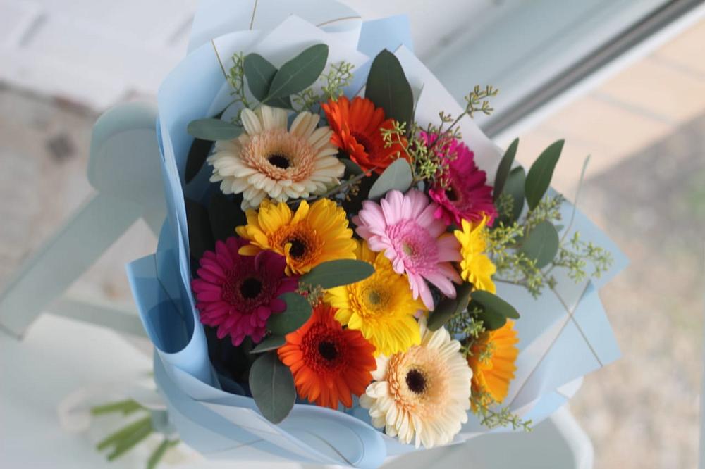 Букет цветов из: Герберы в Умёте