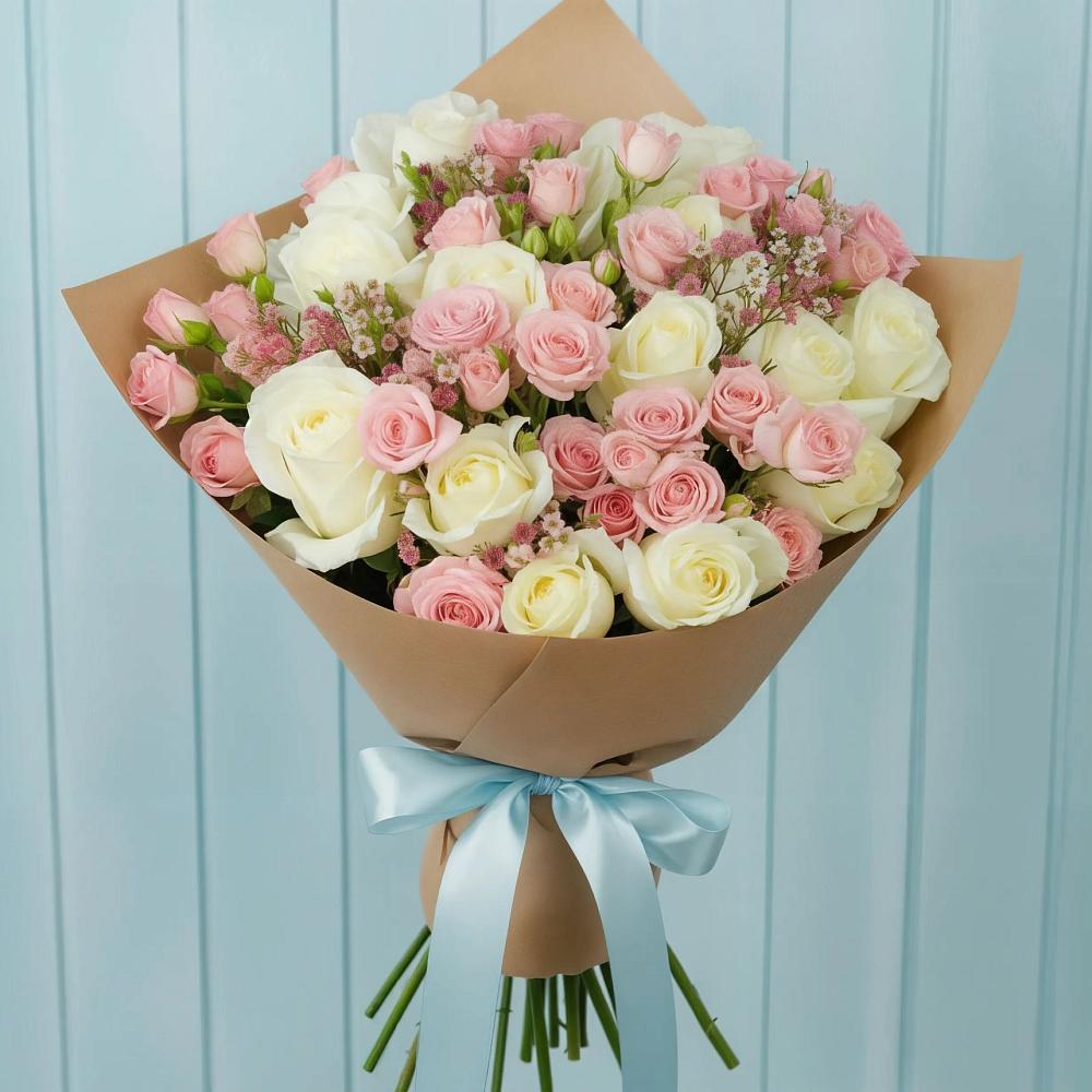 Букет цветов из: Розы в Умёте