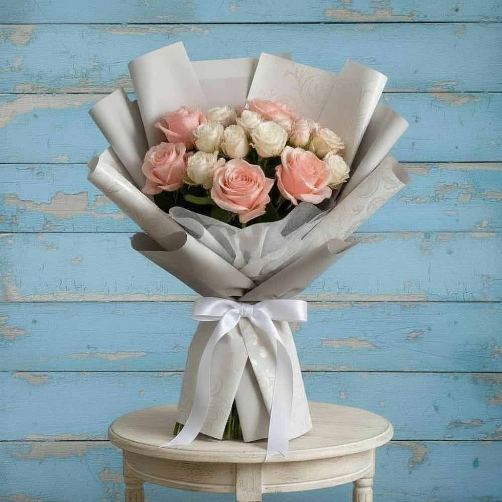 Букет цветов из: Розы в Умёте