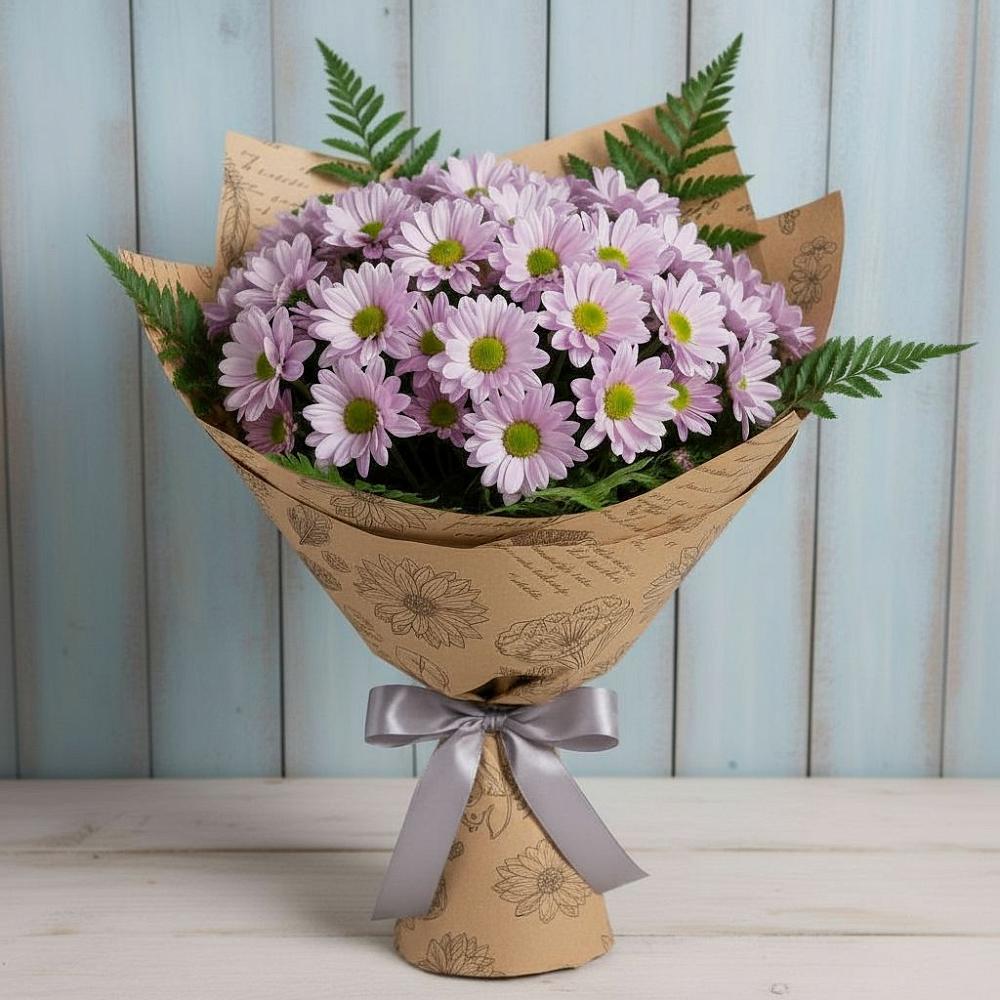 Букет цветов из: Хризантемы в Умёте