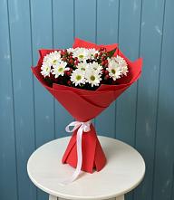 Букет цветов из:  Хризантемы в Умёте