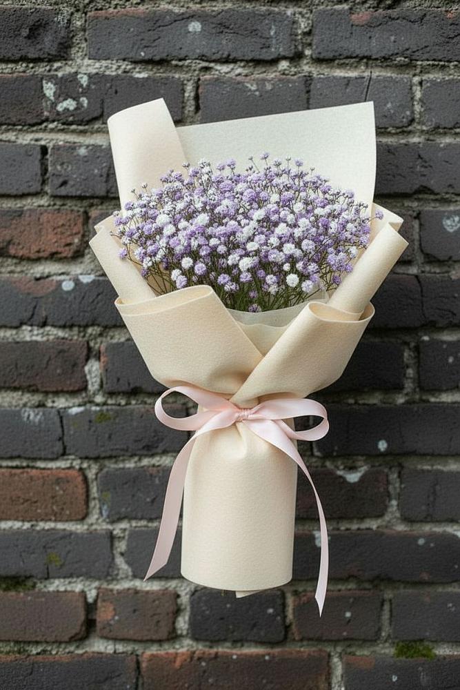 Букет цветов из: Гипсофила в Умёте