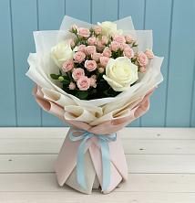 Букет цветов из:  Розы в Умёте
