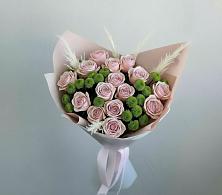 Букет цветов из:  Розы и Хризантемы в Умёте