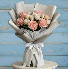 Букет цветов из:  Розы в Умёте