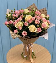 Букет цветов из:  Розы в Умёте