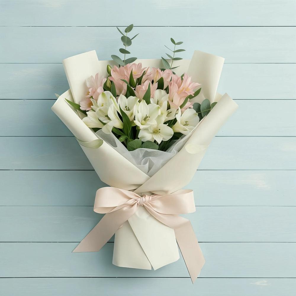 Букет цветов из: Альстромерии в Умёте