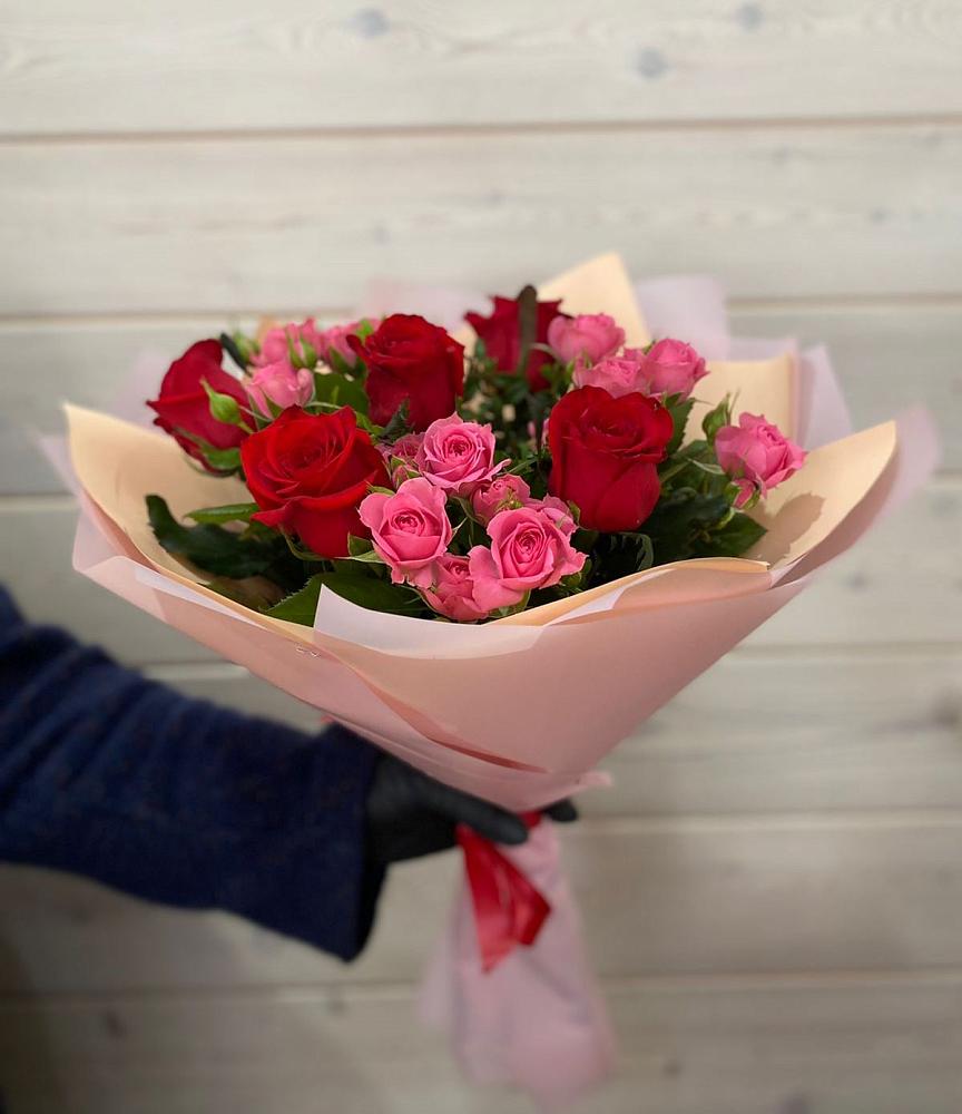 Букет цветов из: Розы в Умёте