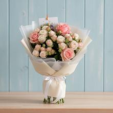 Букет цветов из:  Розы в Умёте