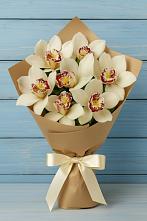Букет цветов из:  Орхидеи и Розы в Умёте